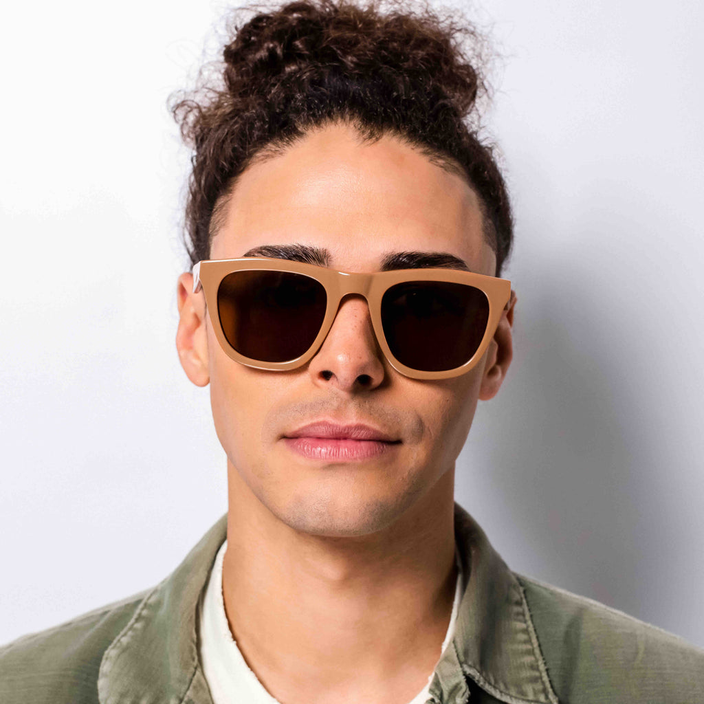 ELIE VAN SQUARE SUNGLASSES | Polarized Lenses | Quality Acetate Frames | Cheeks Shades